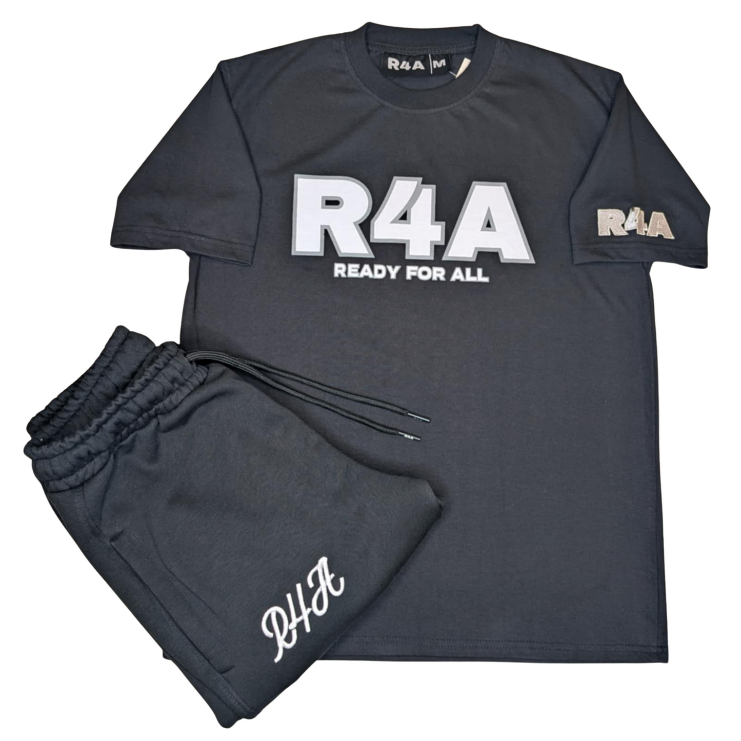 R4A FIRST DROP STREETWEAR TEE BLACK