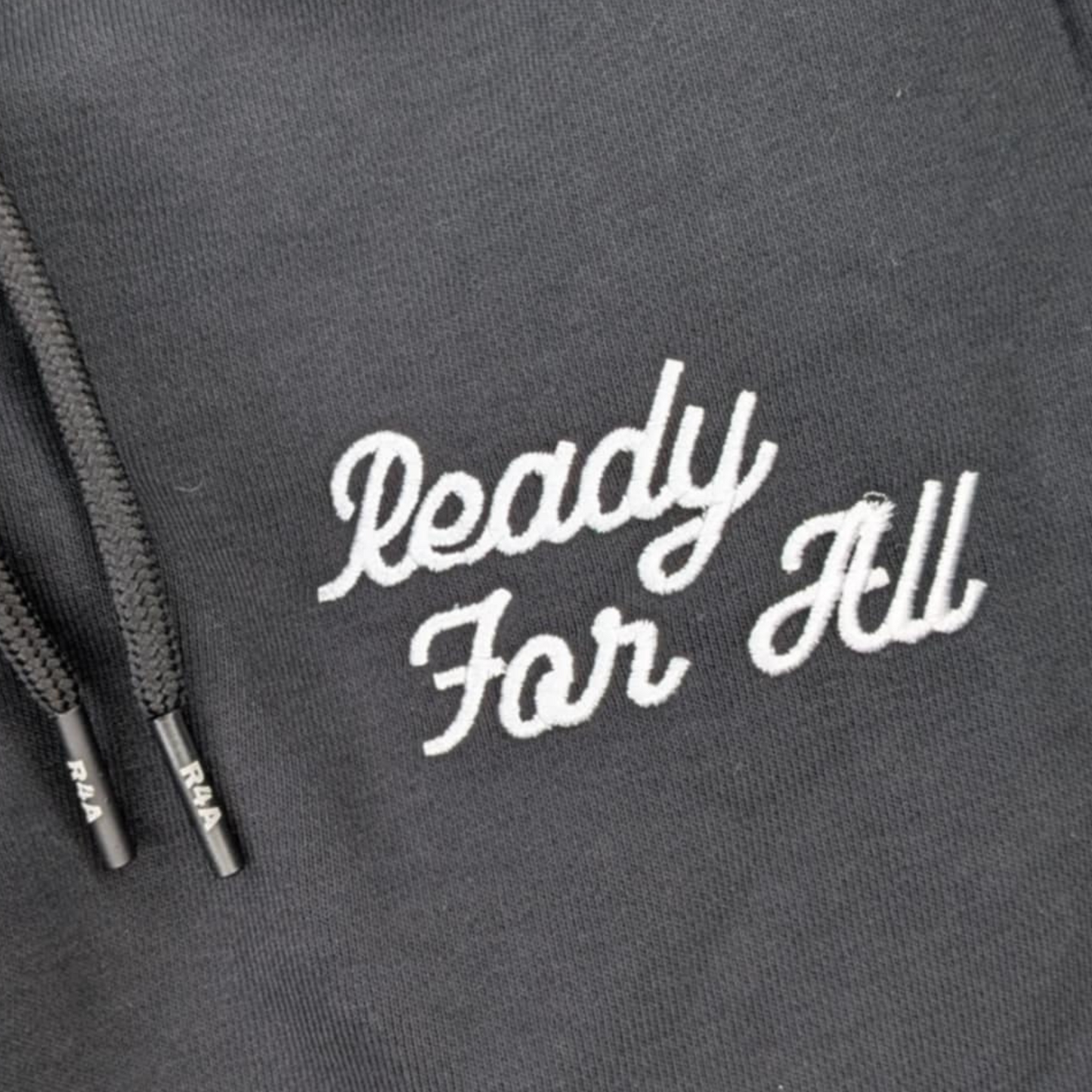 R4A FIRST DROP TRACKSUIT PANTS BLACK/WHITE